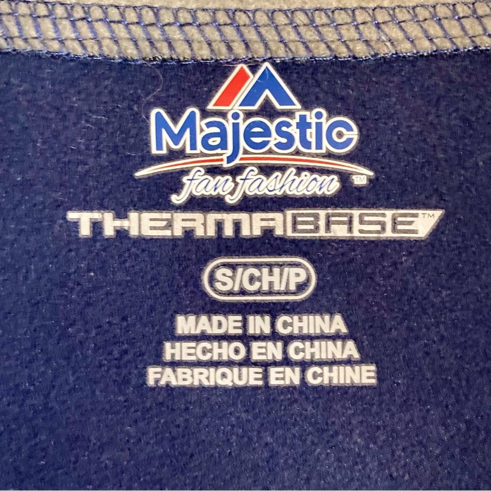 Majestic Seattle Seahawks Speed Fly Lightweight Full-Zip Fleece Jacket Navy S - Picture 10 of 11